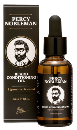 PERCY NOBLEMAN barzdos kondicionuojantis aliejus, 30 ml