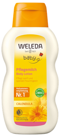 WELEDA Baby Calendula kūno pienelis, 200 ml