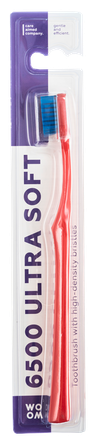 WOOM 6500 Ultra Soft labai minkštas dantų šepetėlis, 1 vnt.