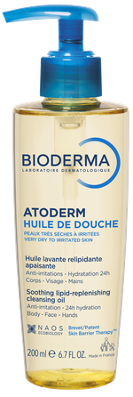 BIODERMA Atoderm Huile de douche dušo aliejus, 200 ml