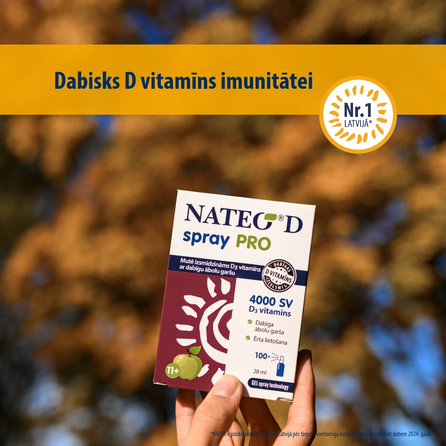 NATEO D Pro SV 4000 gel purškalas, 28 ml