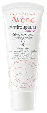 AVENE Antirougeurs SPF 30 kremas, 40 ml