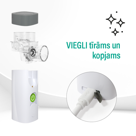 EVOLU  nano AIR nešiojamas inhaliatorius, 1 vnt.