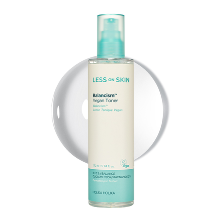 HOLIKA HOLIKA Less On Skin Balancism Vegan tonikas, 170 ml