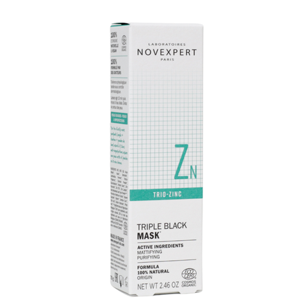 NOVEXPERT  Triple Black veido kaukė, 70 g