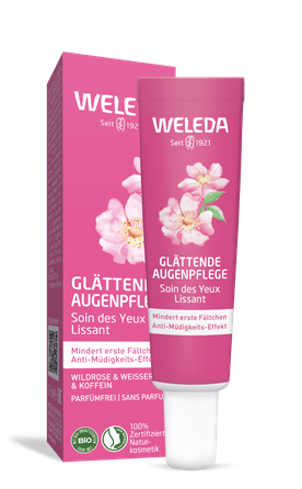 WELEDA  Wild Rose & White Tea Smoothing paakių kremas, 10 ml