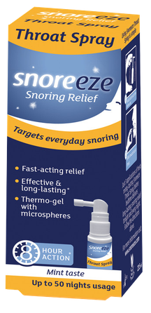 SNOREEZE nuo knarkimo purškiklis, 23.5 ml