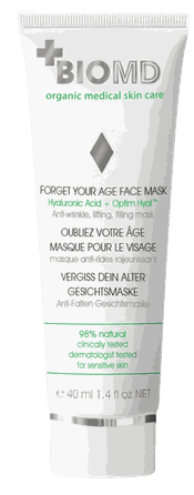 BIOMD Forget Your Age užpildanti smulkias raukšleles veido kaukė, 40 ml