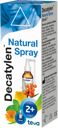 DECATYLEN Natural  purškiklis, 20 ml