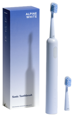 ALPINE WHITE Sonic  elektrinis dantų šepetėlis, 1 vnt.
