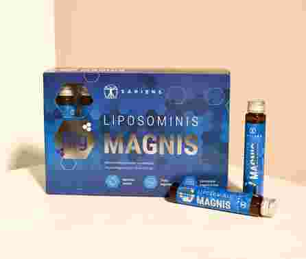 SAPIENS Liposomal Magnesium ampulės, 25 ml