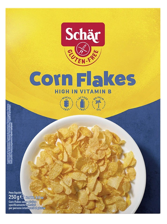 SCHAR Kukurūzų be glitimo dribsniai, 250 g