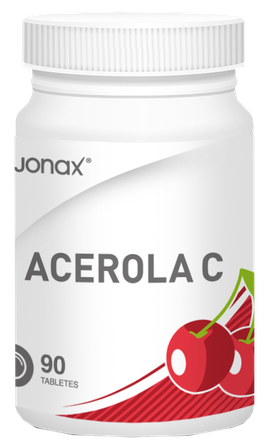 JONAX Acerola C tabletės, 90 vnt.