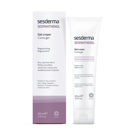 SESDERMA Sespanthenol Regenerating, sudirgusiai odai gelis-kremas, 100 ml