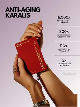 LYL ASTAXANthin kapsulės, 30 vnt.