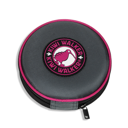 KIWI WALKER sulankstomas dvigubas, rožinis dubenėlis, 1 vnt.