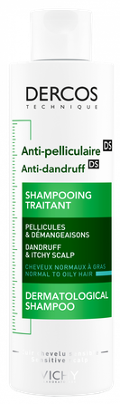 VICHY Dercos Normal to oily hair šampūnas, 200 ml