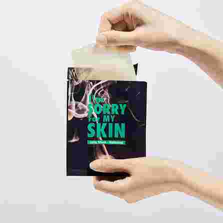 I M SORRY FOR MY SKIN raminanti odą veido kaukė, 33 ml