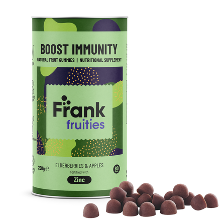 FRANK FRUITIES Boost Immunity imunitetui guminukai, 80 vnt.