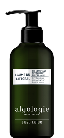 ALGOLOGIE Écume du Littoral - Revitalising, Body & Hand  valomasis gelis, 200 ml