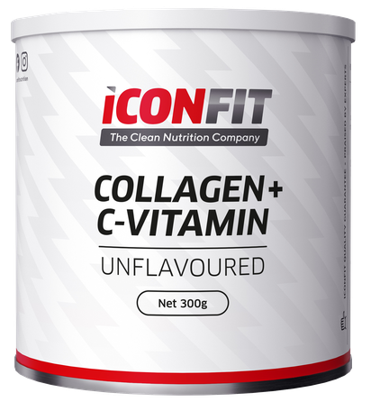 ICONFIT Collagen + C vitamin milteliai, 300 g