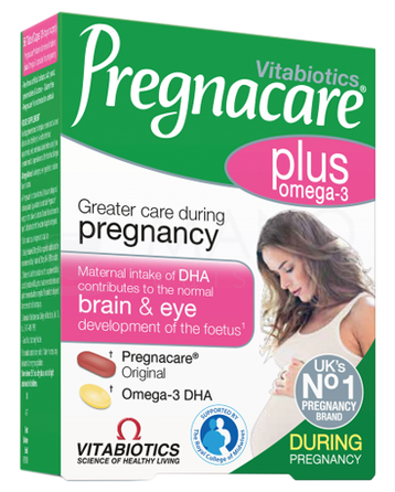 PREGNACARE   PLUS tabletės + kapsulės, 56 vnt.