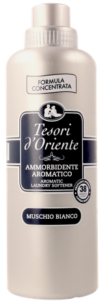 TESORI d'ORIENTE White Musk parfumuotas  skalbinių minkštiklis, 760 ml