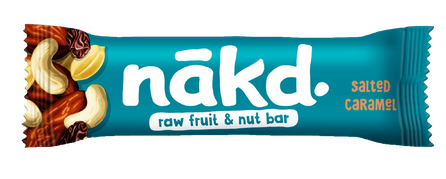 NAKD Salted Caramel batonėlis, 35 g