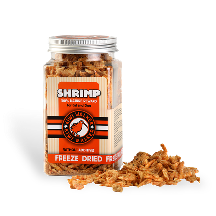 KIWI WALKER krevetės, liofilizuotos skanėstas, 50 g