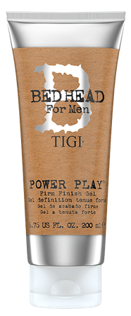 TIGI Bed Head For Men Power Play Firm Finishing formavimo gelis, 200 ml