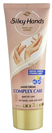 SILKY HANDS Kompleksas rankų kremas, 75 ml