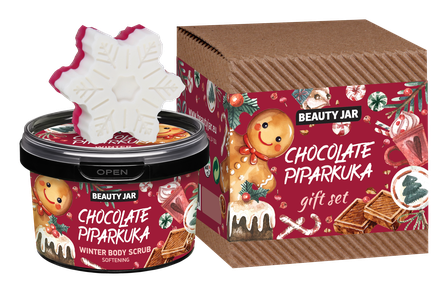 BEAUTY JAR Chocolate Piparkuka dovanų rinkinys, 1 vnt.