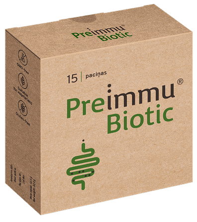 PREIMMU Biotic paketėliai, 15 vnt.