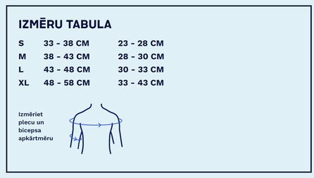 PULSAAR XL reguliuojama peties ortozė, 1 vnt.