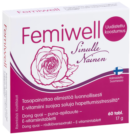 FEMIWELL tabletės, 60 vnt.