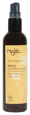 NAJEL Juodųjų kmynų  aliejus, 125 ml