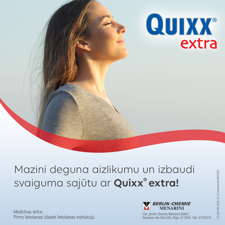 QUIXX  kvėpavimui palengvinti purškalas, 30 ml