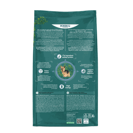 FORZA10  Maintenance Mini Adult, su brėdiena ir bulvėmis, suaugusiems šunims sausas pašaras, 2 kg