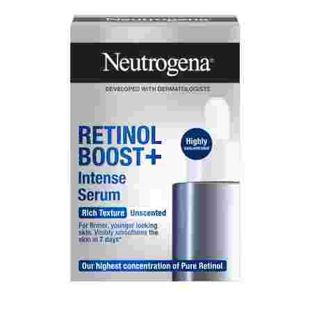 NEUTROGENA Retinol Boost+ intensyvus naktinis serumas, 30 ml