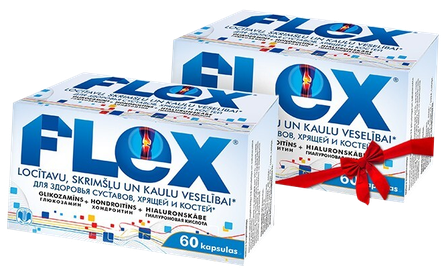 FLEX Flex kapsulės, 60 vnt.
