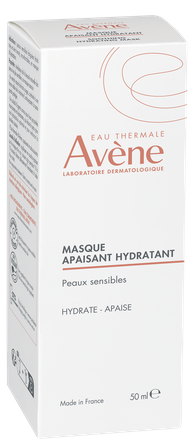AVENE Soothing Hydrating intensyviai drėkinanti veido kaukė, 50 ml