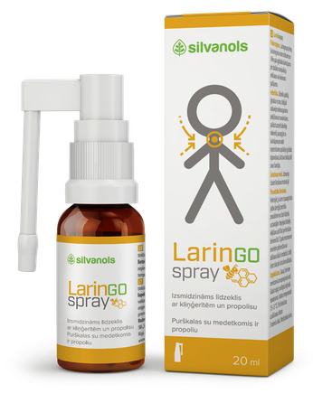 LARINGOSPRAY gerklei purškiklis, 20 ml