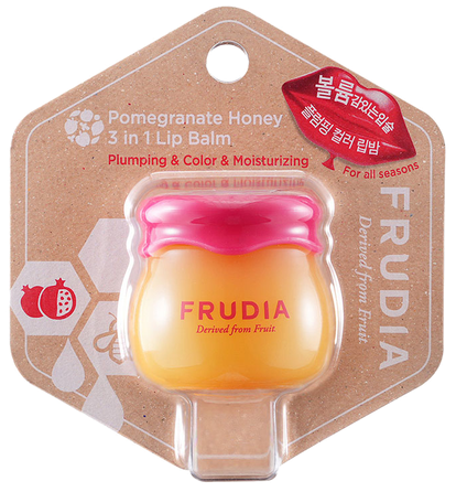 FRUDIA Pomegranate Honey 3in1 lūpų balzamas, 10 ml