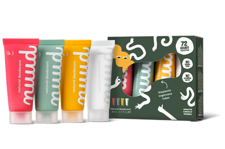 NUUD Family Pack New, kreminis, 4x20ml  dezodorantas, 1 vnt.