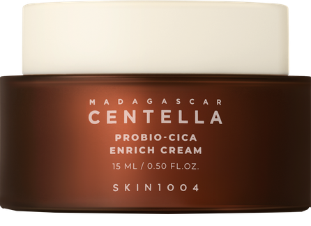 SKIN1004 su azijine centele ir probiotikais veido kremas, 15 ml