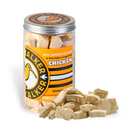 KIWI WALKER vištiena, liofilizuota skanėstas, 120 g