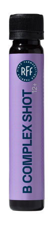 RFF B COMPLEX SHOTS vitaminų B kompleksas 7x25 ml buteliukai, 7 vnt.