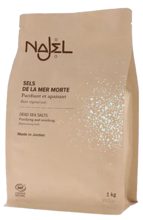 NAJEL Negyvosios jūros vonios druska, 1000 g