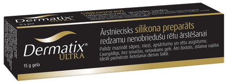 DERMATIX Ultra randų prevencijai  gelis, 15 g