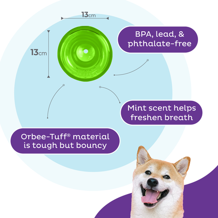 OUTWARD HOUND Snoop, žalias, L  žaislas, 1 vnt.